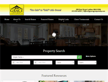 Tablet Screenshot of gracegrouprealty.com